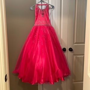 Perfect Angel Bright pink dress.